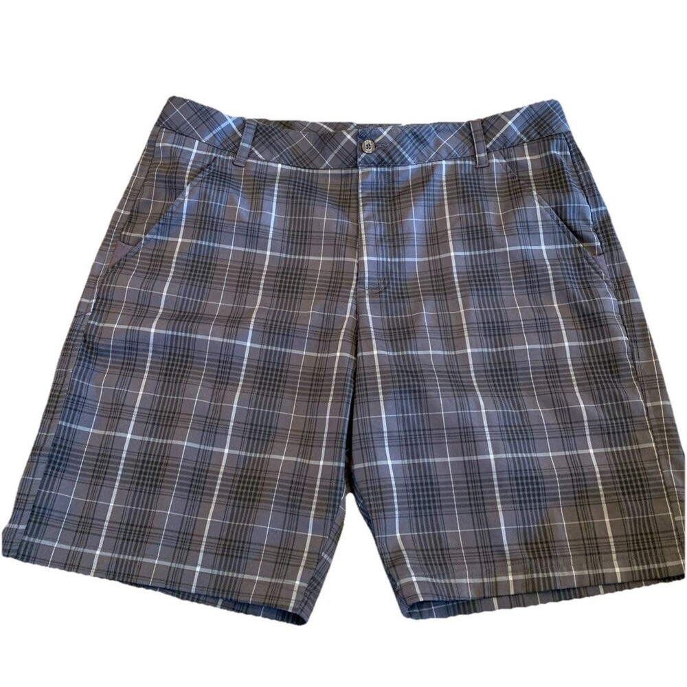 Fila Sport Golf Men's Sz 38 Plaid Shorts Stretch Classic Preppy Active NWOT